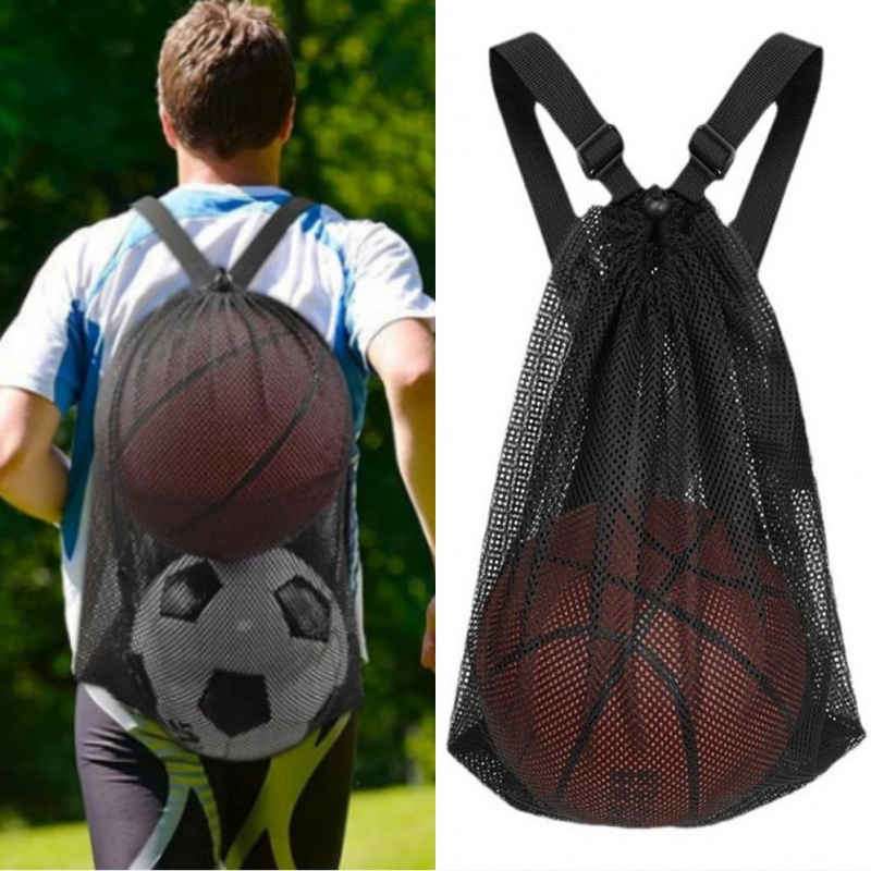 Tragbarer Netzrucksack mit Kor – Drawstring Gym Bag Bewertung und Preis