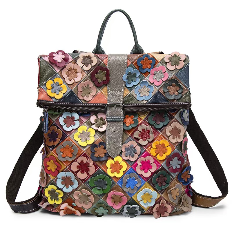 Vintage Damen Echtleder-Rucksa – Leather Backpack Vintage Bewertung und Preis