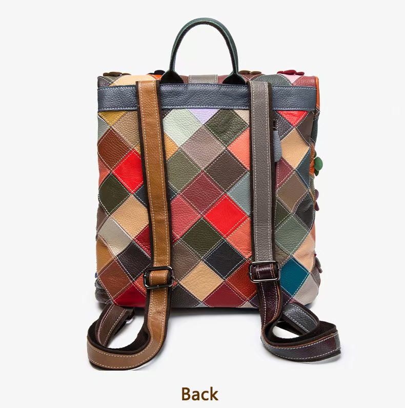 Vintage Damen Echtleder-Rucksa – Leather Backpack Vintage Bewertung und Preis