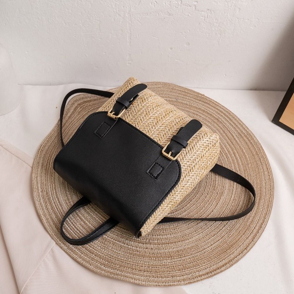 Trendiger PU-Leder Stroh-Rucks – Leather Backpack Vintage Bewertung und Preis