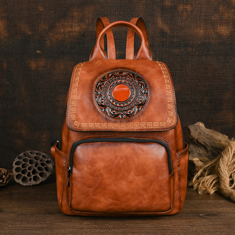 Johnature 2026 Neuer Vintage H – Leather Backpack Vintage Bewertung und Preis