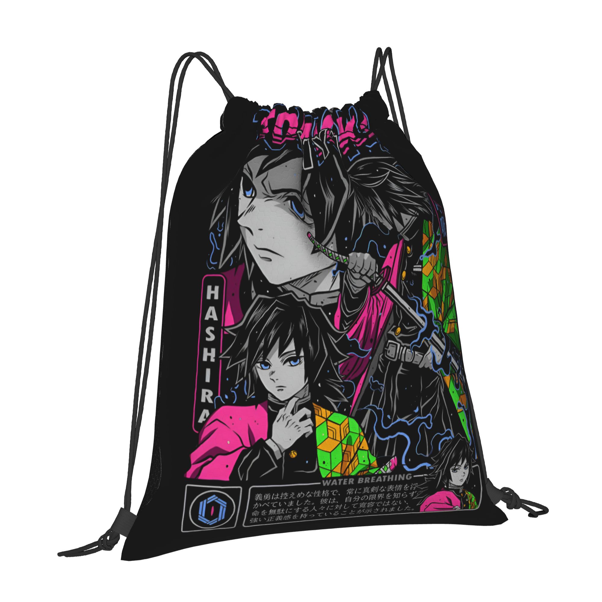 Benutzerdefinierter Demon Slay – Drawstring Gym Bag Bewertung und Preis
